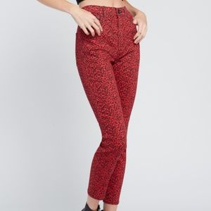 Mini Leopard High Rise Jean